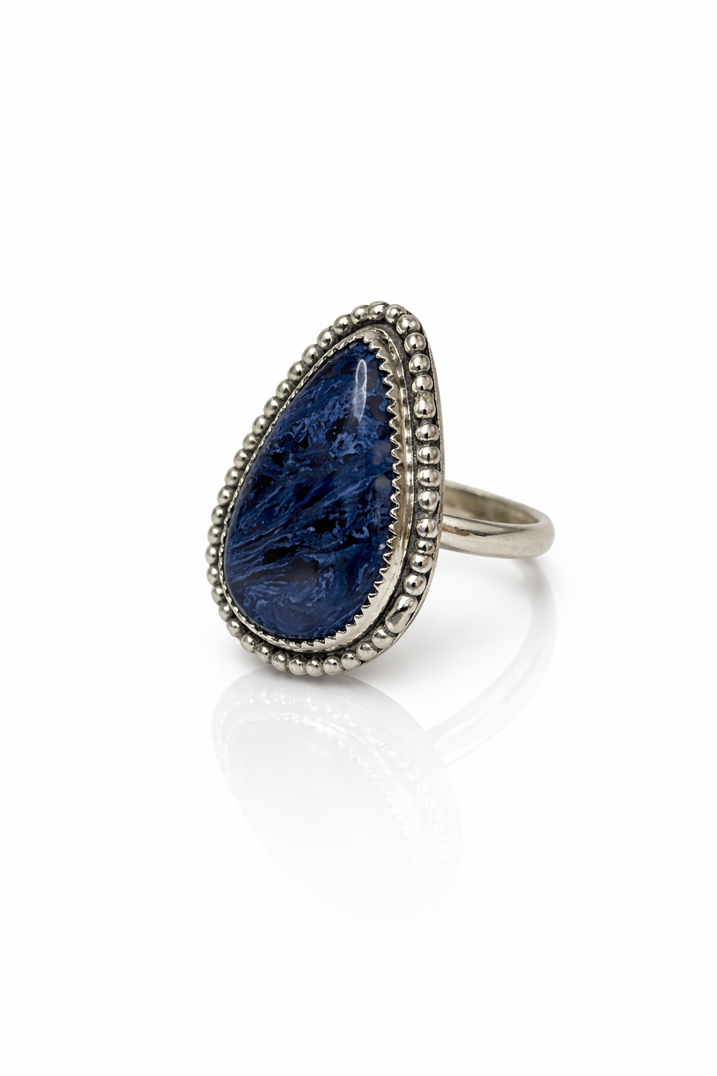 The Midnight Canyon Ring | Pietersite Sterling Silver Ring | Western Statement Ring | .925 Silver