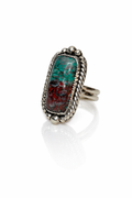 The Sonora Sunrise Ring | Sonora Sunrise Stone Sterling Silver Ring | Western Statement Ring | .925 Silver